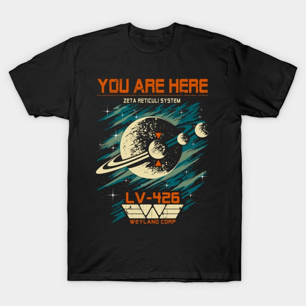 LV426 T-Shirt by ArtForge